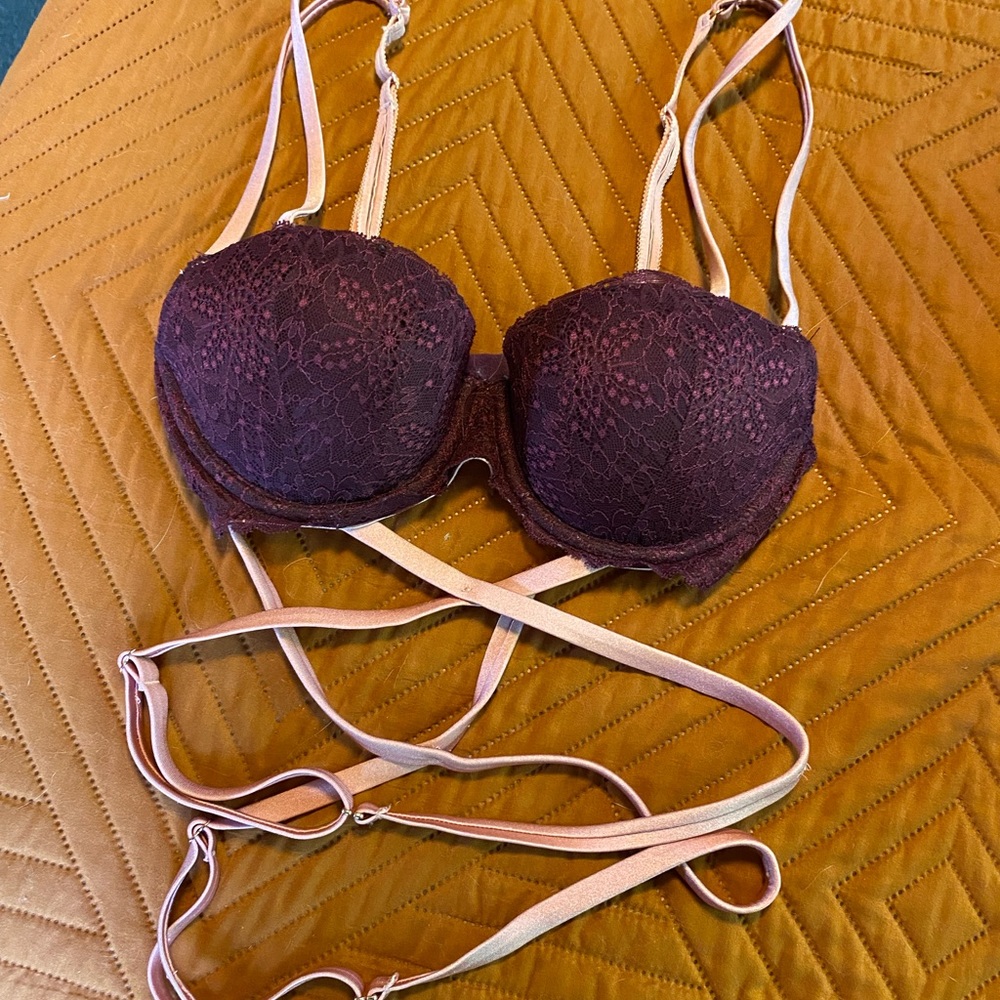 Pink by Victoria Secret Date Push up bra with Sexy Straps